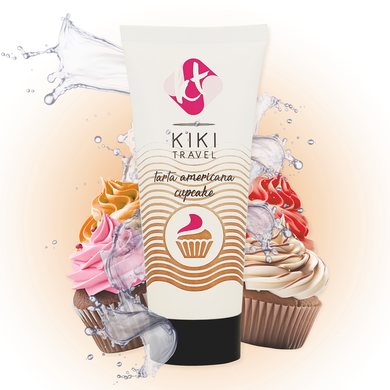 KIKÍ TRAVEL lubrificante al gusto cupcake, 50 ml