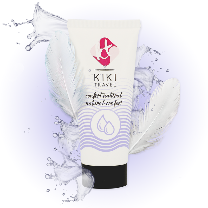 KIKÍ Travel Confort Natural gel lubrificante a base d’acqua, 50 ml