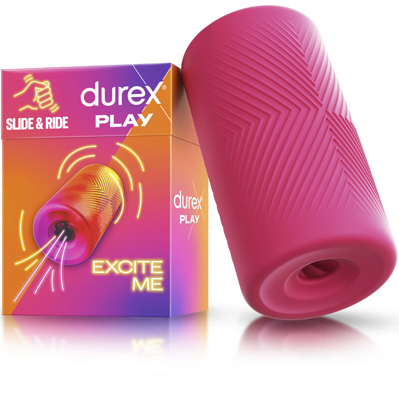 Masturbatore Durex Slide & Ride con guaina flessibile