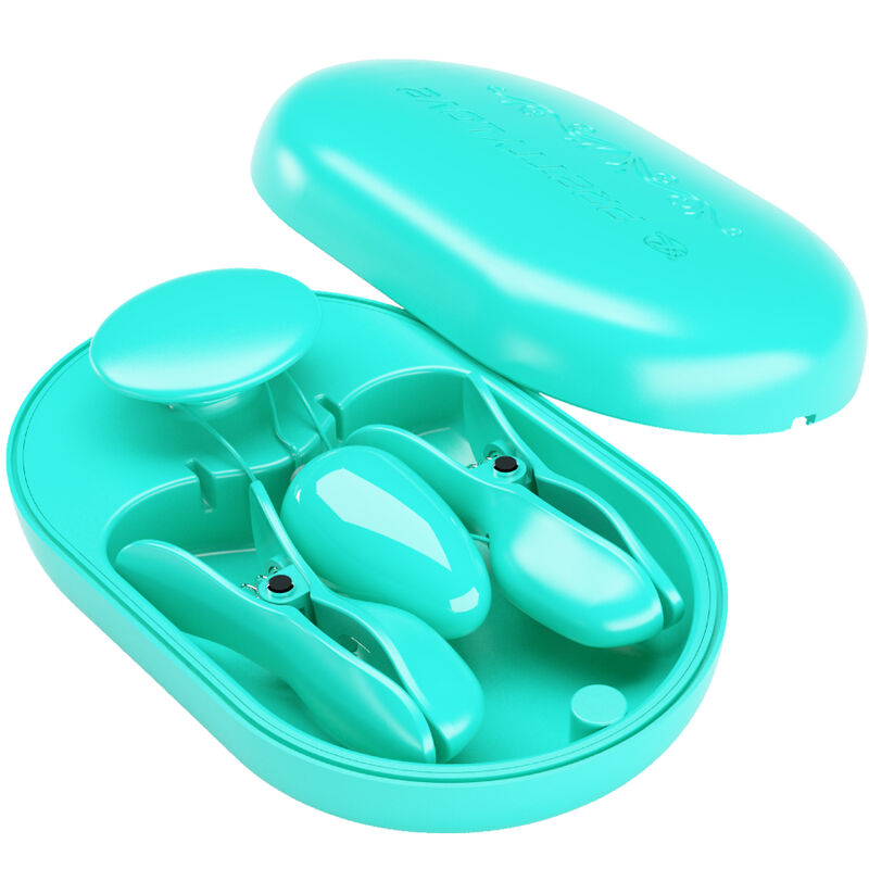 Pretty Love Surprise Box, pinze per elettrostimolazione con vibrazione