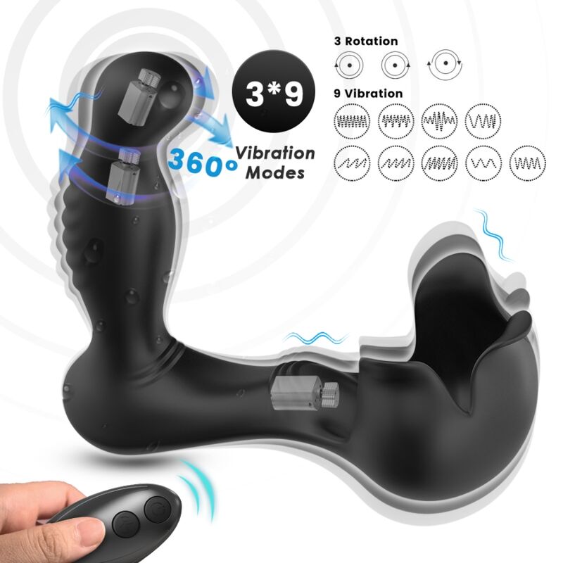 Vibratore anale ARMONY Surround con telecomando