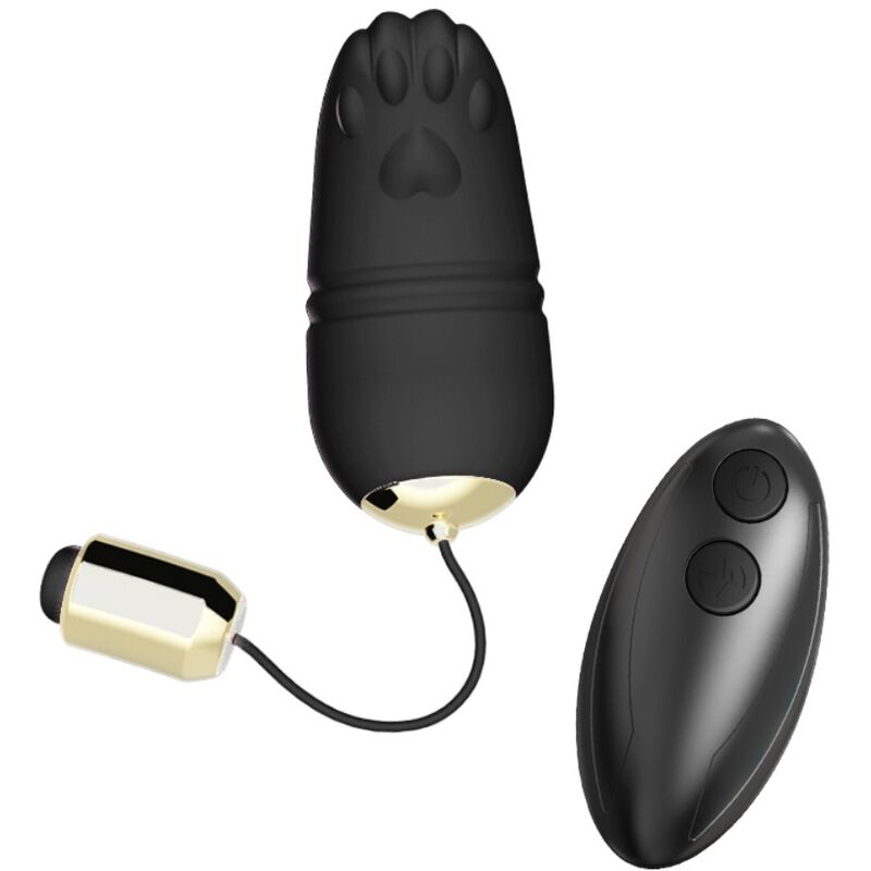 ARMONY Kitty Egg, ovetto vibrante con telecomando, nero