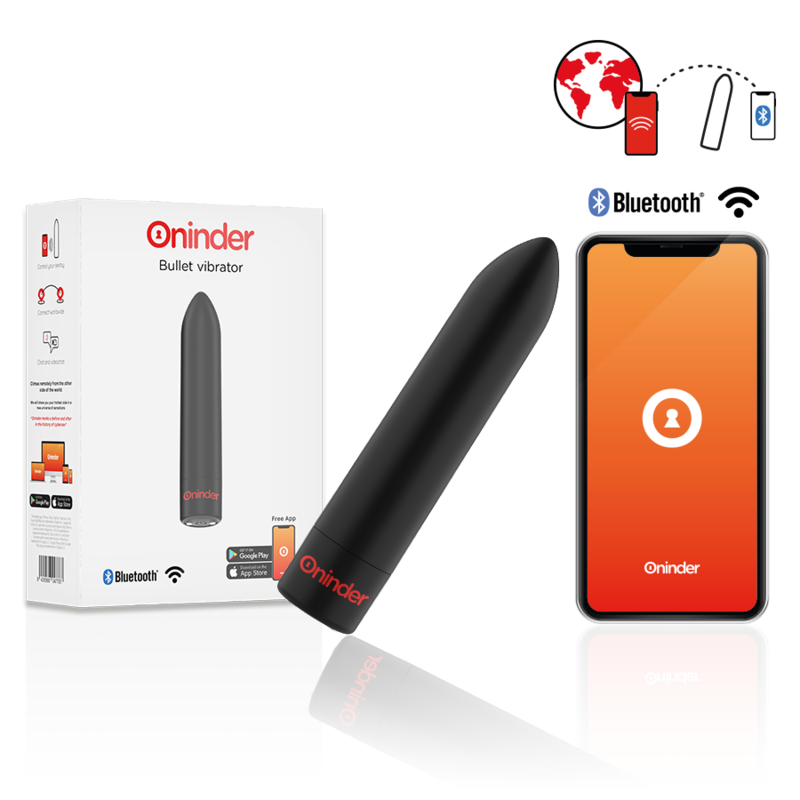 Mini vibratore ONINDER Berlin con controllo tramite app