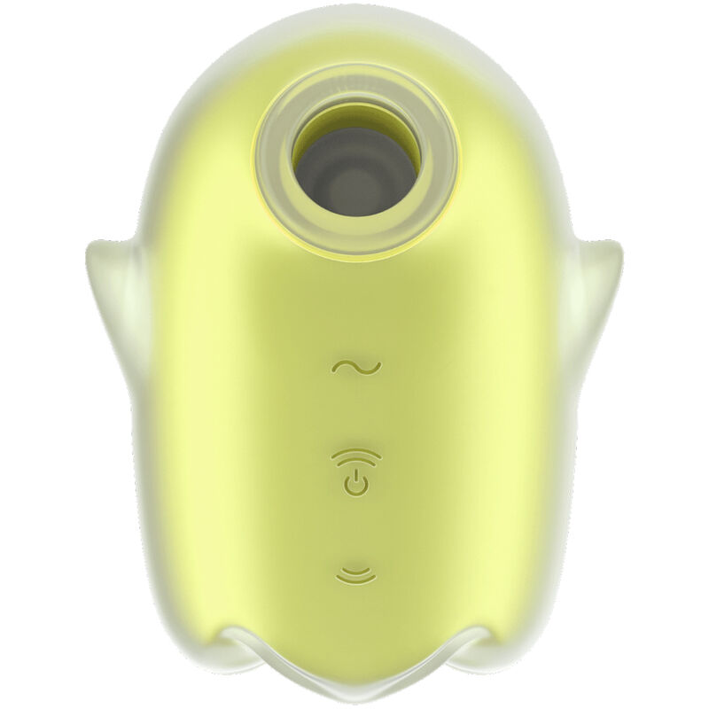 Vibratore clitorideo Air Pulse con onde di pressione ed effetto luminoso fluorescente, si illumina al buio SATISFYER