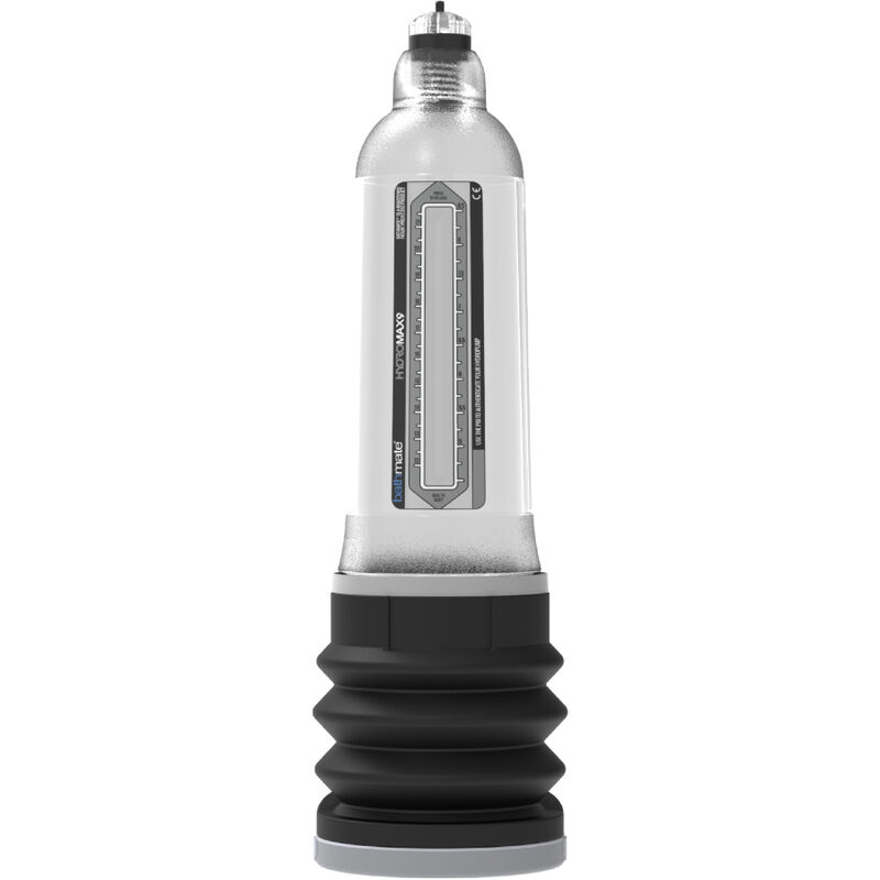 Pompa idraulica per pene BATHMATE HydroMax 9 trasparente
