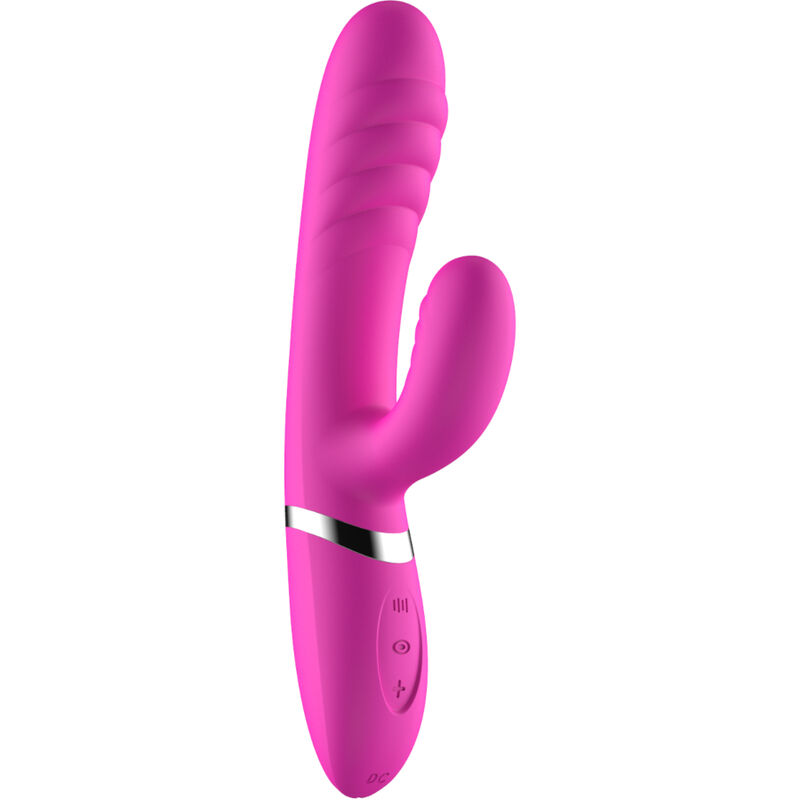 Vibratore per clitoride in silicone fucsia con 36 programmi ARMONY