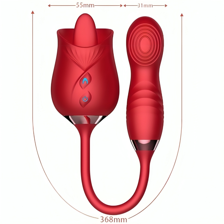 Vibratore Delight Flower con funzione lingua e 10 programmi ARMONY