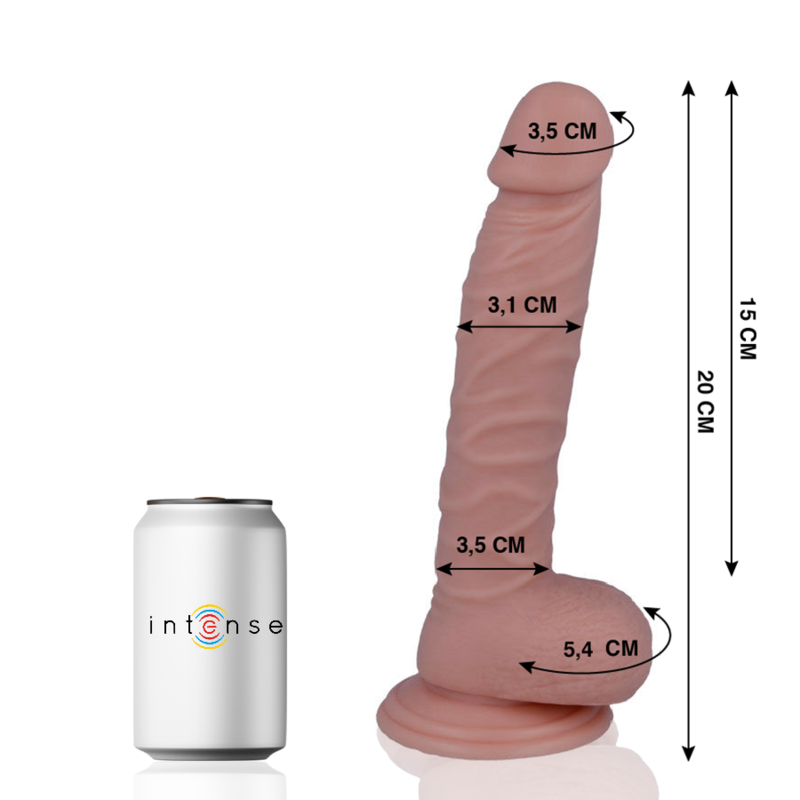 Dildo realistico Mr. Intense, 20 cm