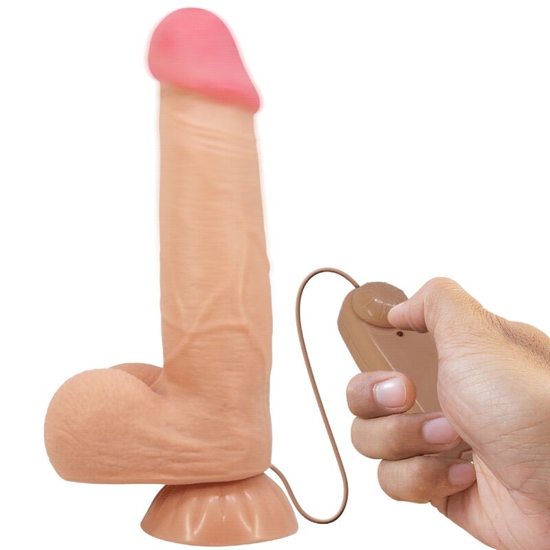 Pretty Love Sliding Skin dildo realistico con ventosa, 21,8 cm