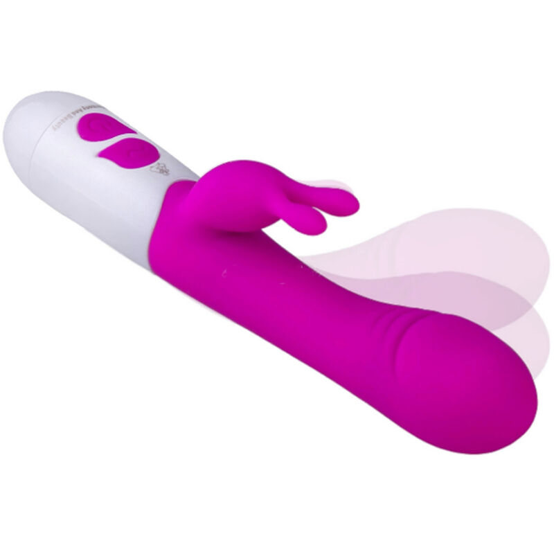 Vibratore rabbit con 20 programmi in morbido silicone viola ARMONY