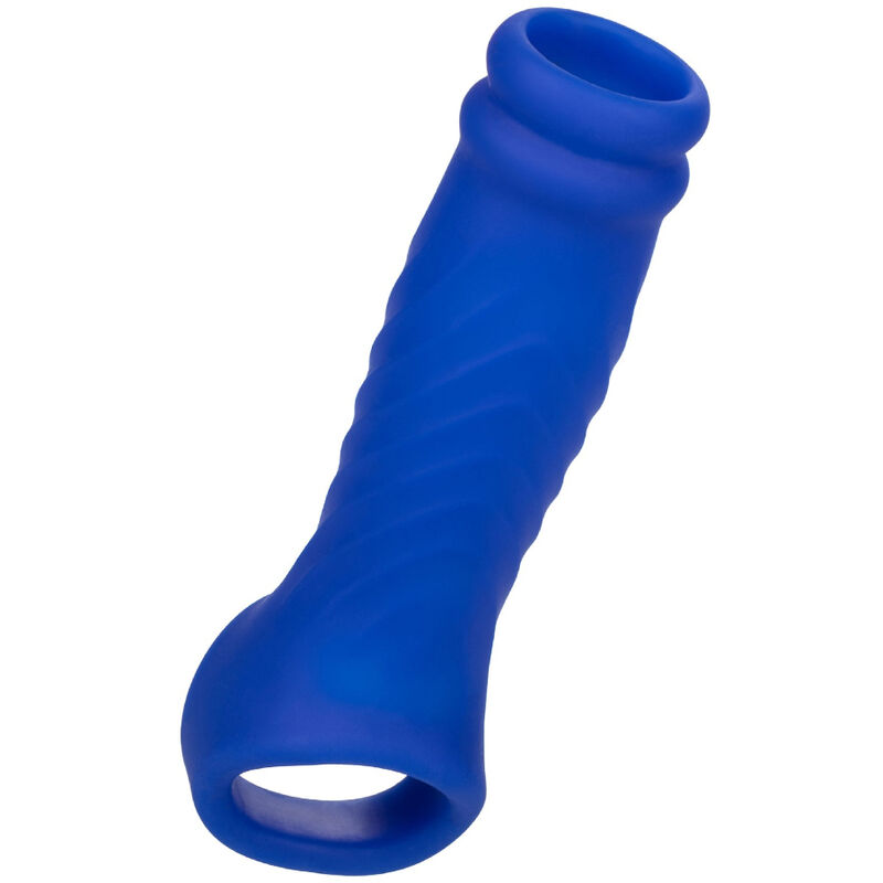 Guaina per pene con onde in rilievo, per più volume e sostegno CALEXOTICS