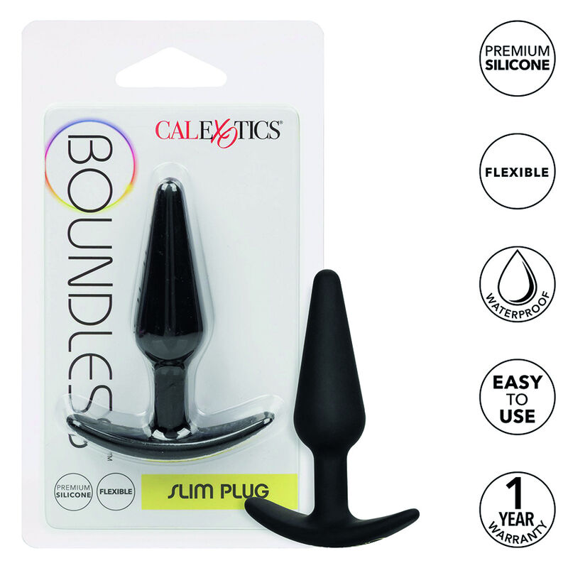 CalExotics Boundless Slim plug anale in silicone