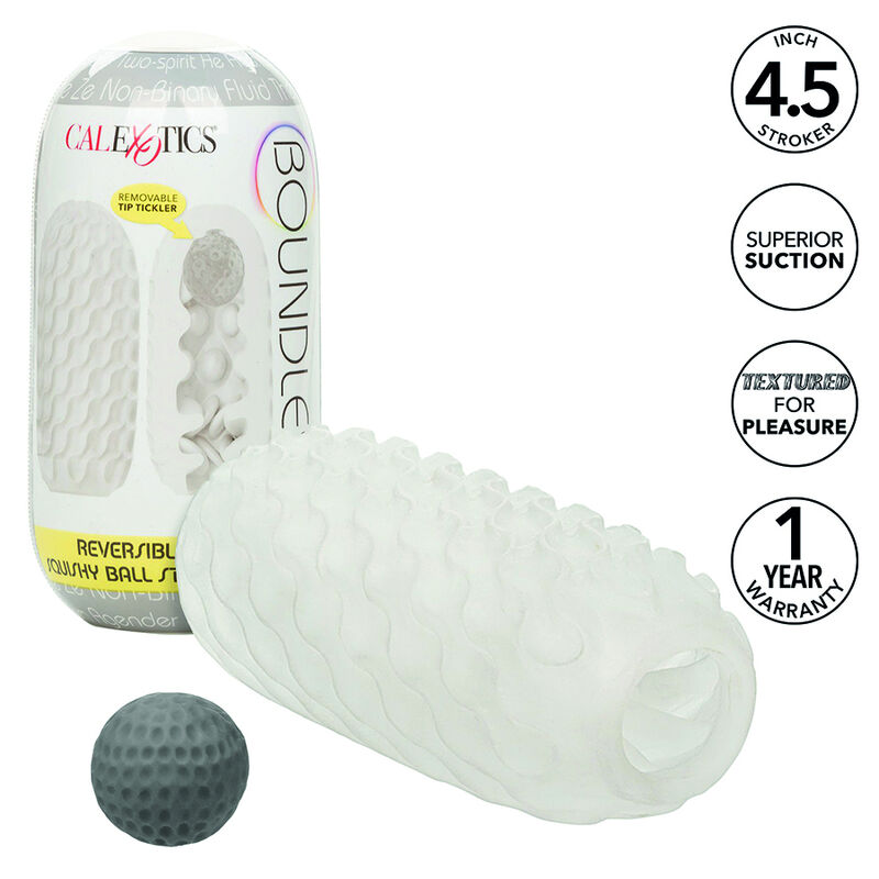Masturbatore reversibile CalExotics Boundless con pallina rimovibile