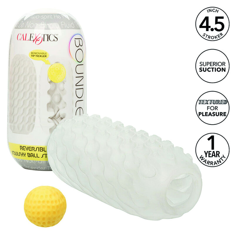 Masturbatore CalExotics Boundless Squishy Ball, grigio