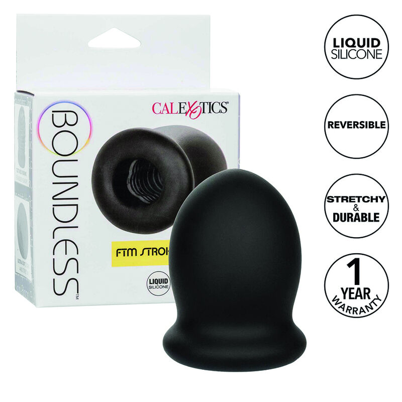 Masturbatore FTM CalExotics Boundless, reversibile, 7 cm