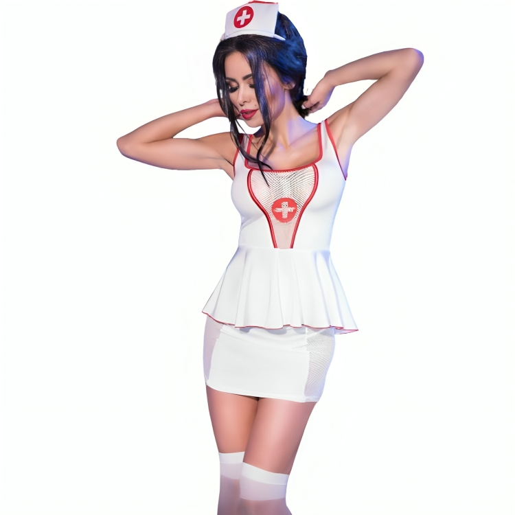 CHILIROSE CR 4160 Set lingerie da infermiera