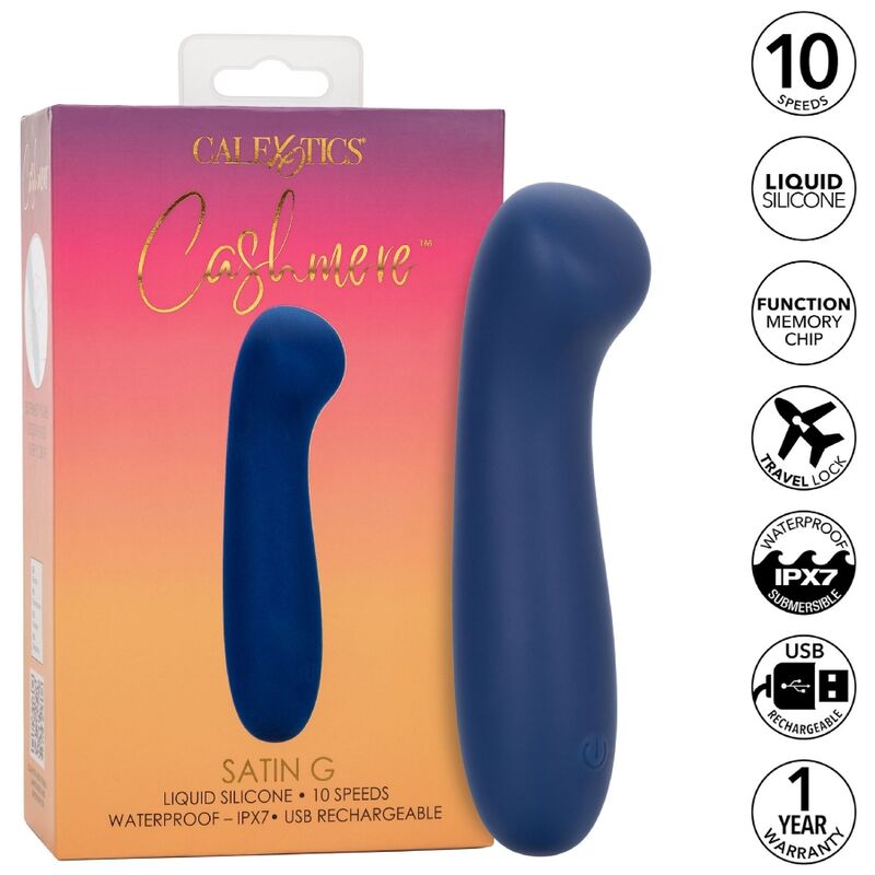 Vibratore CalExotics Cashmere Satin G Blue
