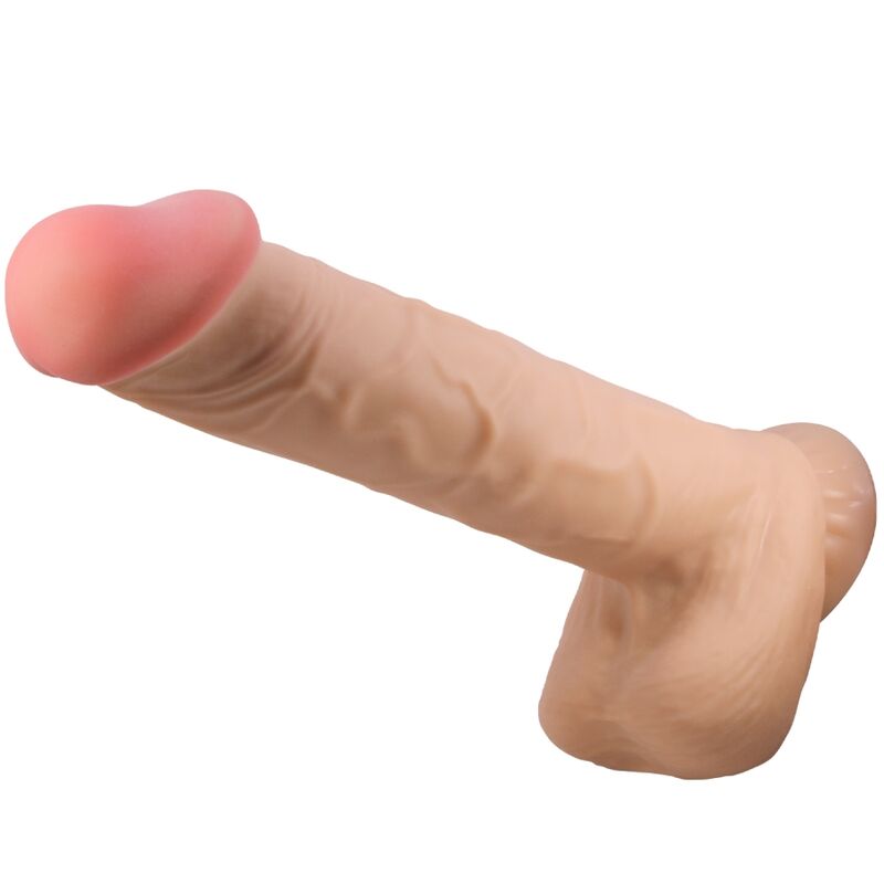 Dildo realistico Pretty Love con pelle scorrevole, 26 cm