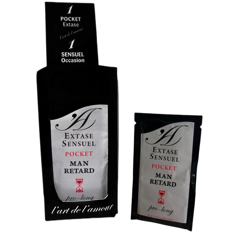 Gel ritardante Extase Sensual Pocket per uomo, 10 ml