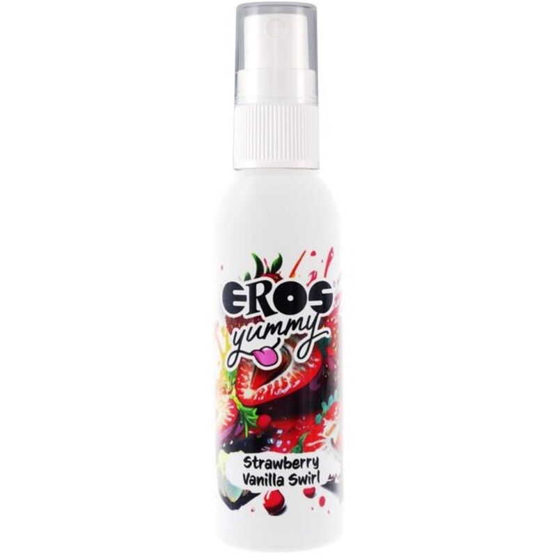 EROS Yummy spray corpo alla fragola e vaniglia Swirl, 50 ml
