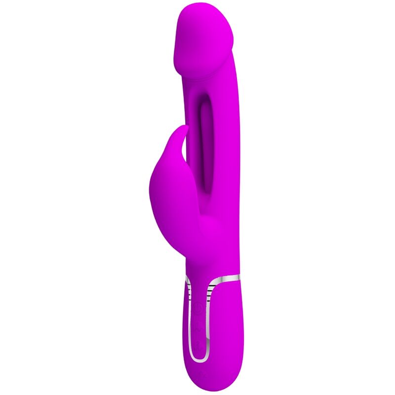 Pretty Love Kampas vibratore rabbit con funzione lingua, fucsia