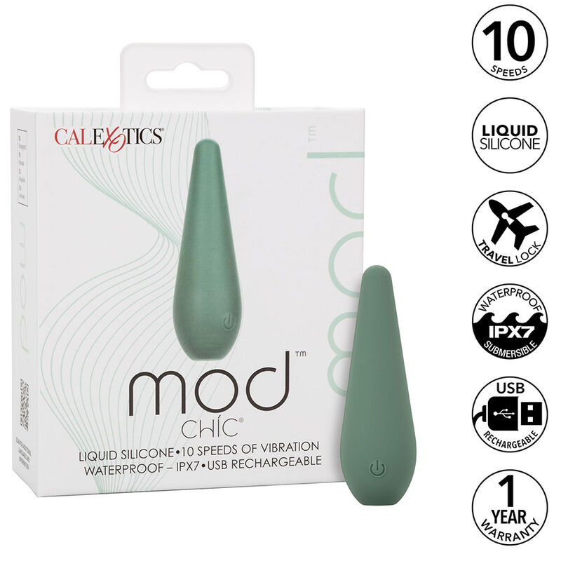 CalExotics Mod Chíc vibratore per il clitoride, verde