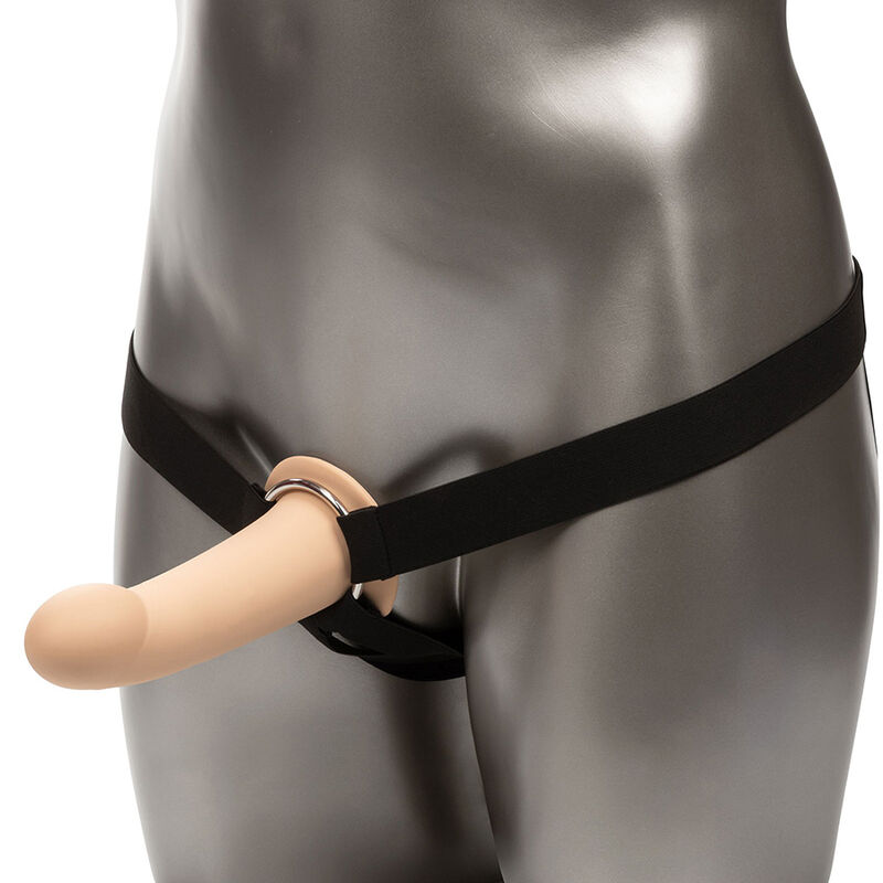 Prolunga per pene CalExotics Performance Maxx con harness, color carne chiaro