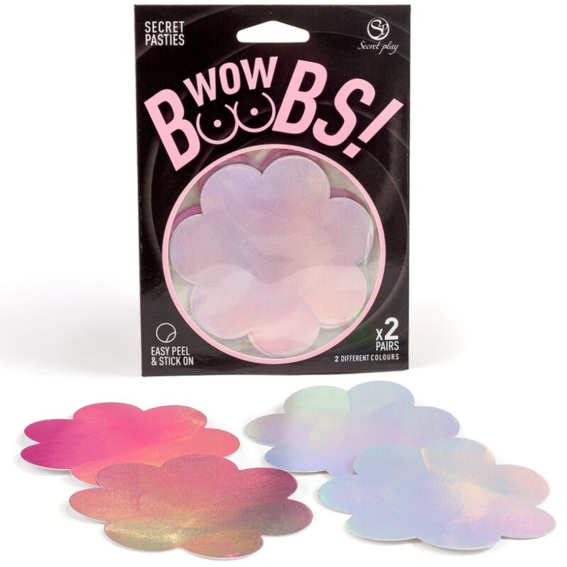 SECRET PLAY WOW BOOBS! copricapezzoli a forma di fiore