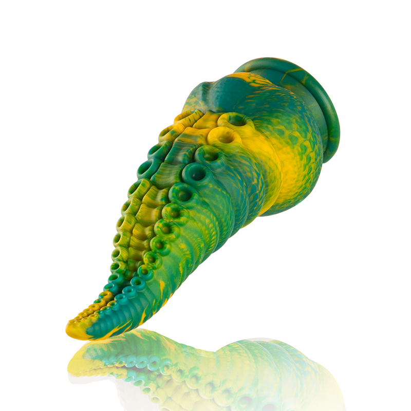 Dildo verde in silicone a forma di tentacolo EPIC Cetus