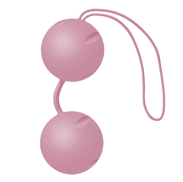 Palline vaginali per rinforzare il pavimento pelvico con effetto trampolino rosa cipria JOYDIVISION