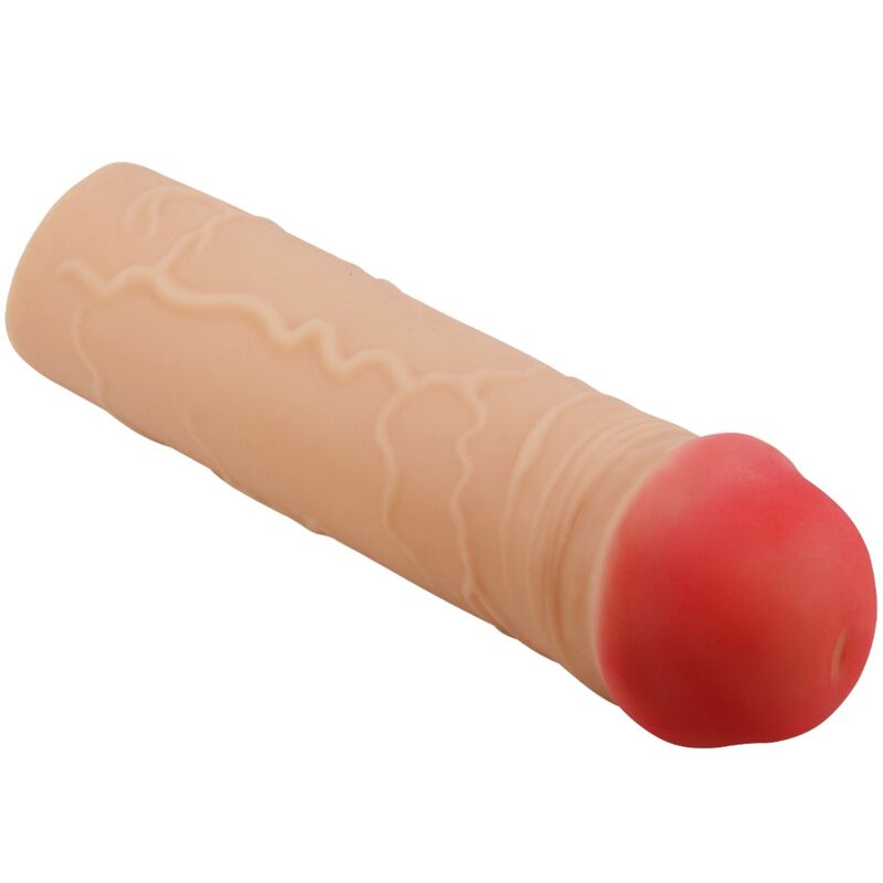 Pretty Love Nile guaina per pene in TPR, color carne