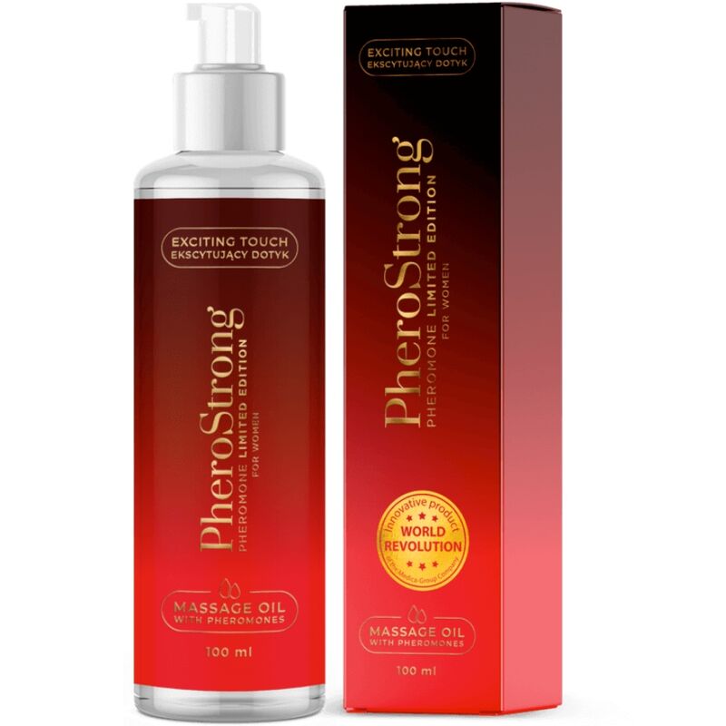 Olio da massaggio PheroStrong Limited Edition, 100 ml