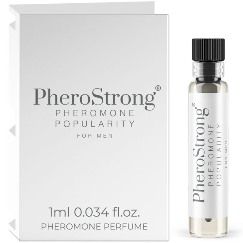 PheroStrong Popularity, profumo ai feromoni da uomo, 1 ml