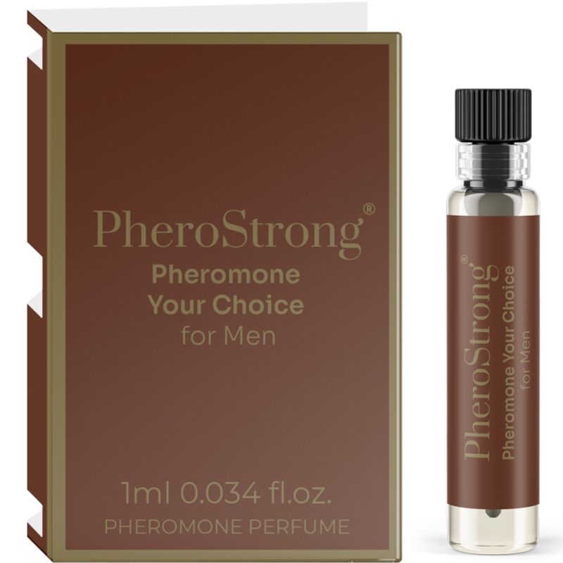PheroStrong Your Choice profumo ai feromoni da uomo, 1 ml