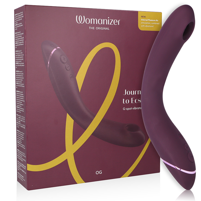 Womanizer OG stimolatore del punto G a onde di pressione color melanzana