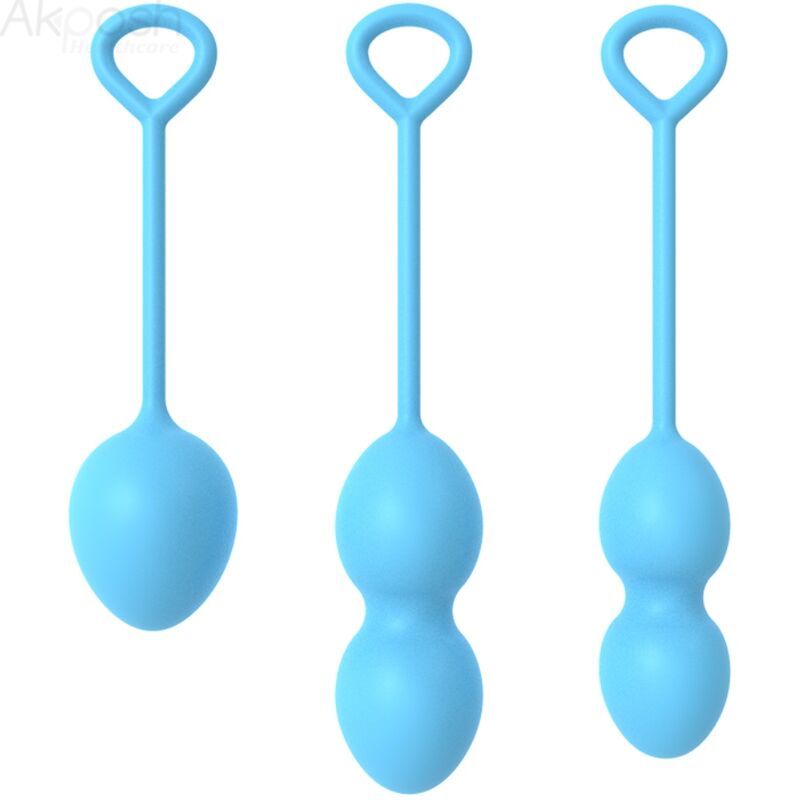 Pallina vaginale per allenare il pavimento pelvico, con 3 pesi intercambiabili in silicone ARMONY