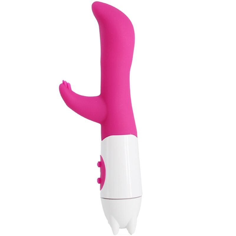 Vibratore per il punto G in silicone rosa con 10 intensità ARMONY