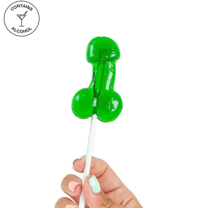 Lecca lecca SECRETPLAY al mojito a forma di pene con alcol