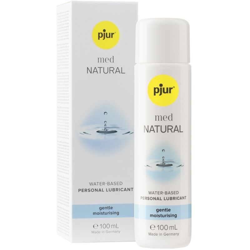 pjur med NATURAL lubrificante a base d’acqua, 100 ml