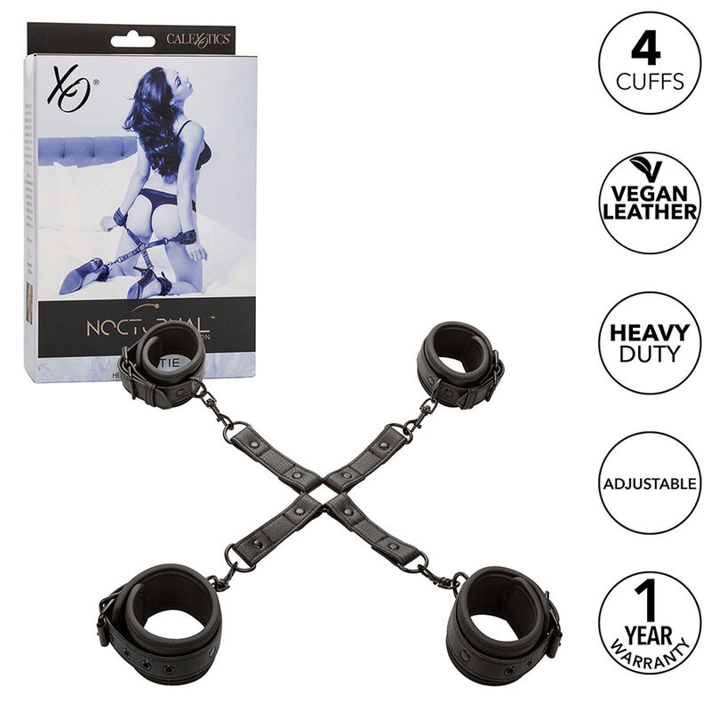 Manette CalExotics Nocturnal con connettore hogtie