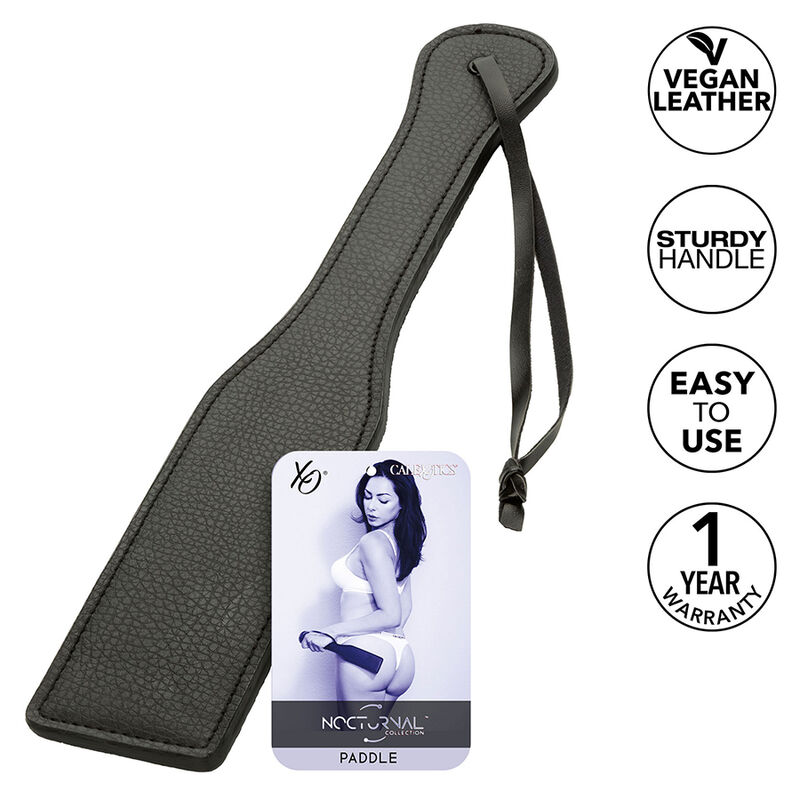 Paddle in pelle nera CALEXOTICS Nocturnal