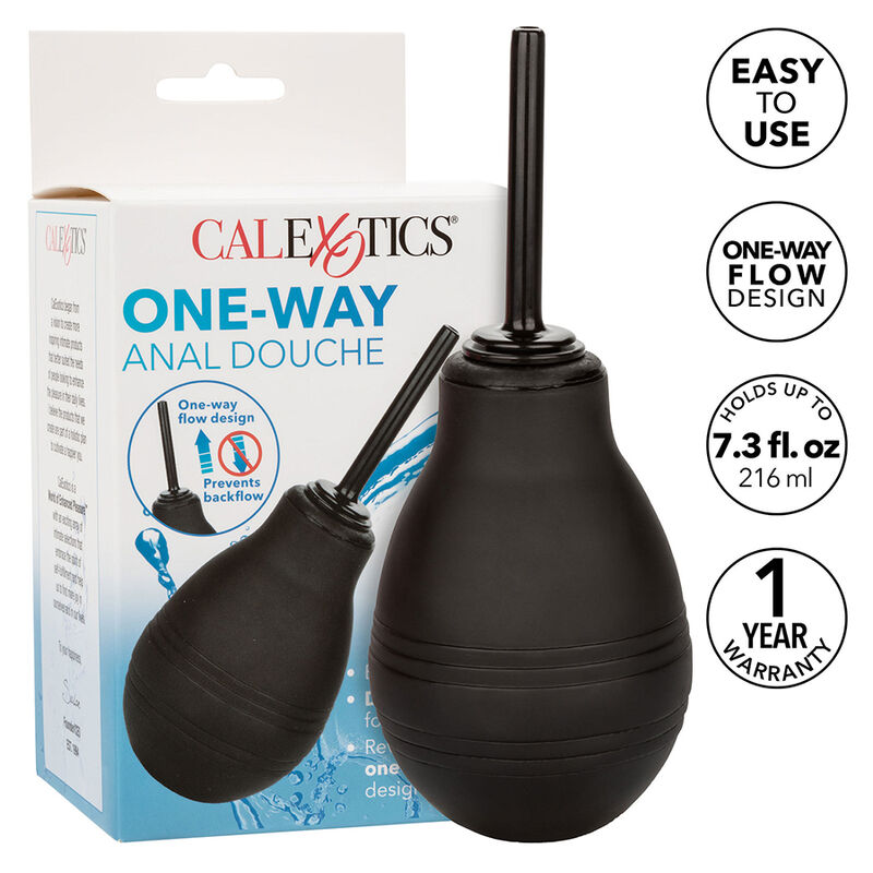 Doccia anale CalExotics One Way, nera