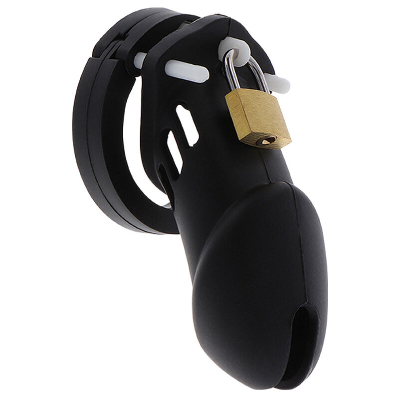 Hidden Desire Extreme gabbia per pene in silicone, taglia L, nera