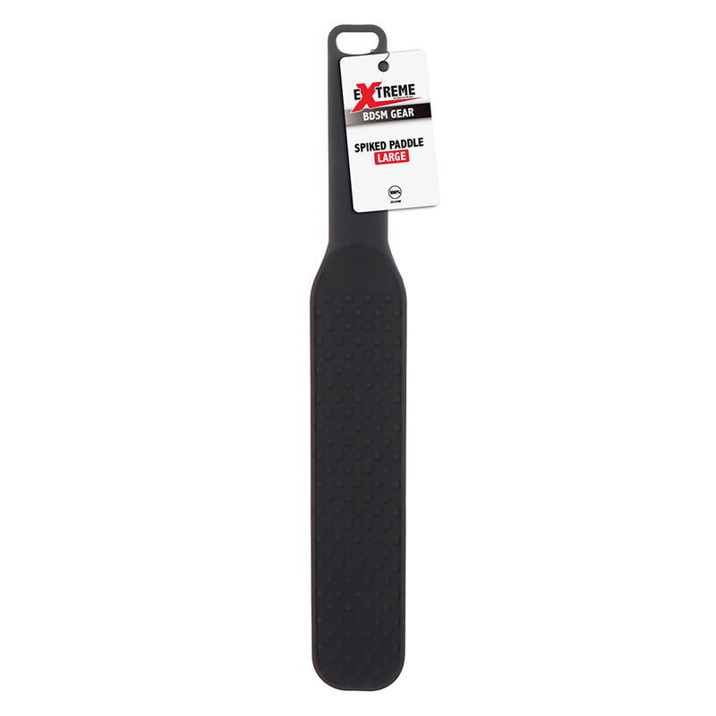 HIDDEN DESIRE Extreme Spiked Paddle Large, nero
