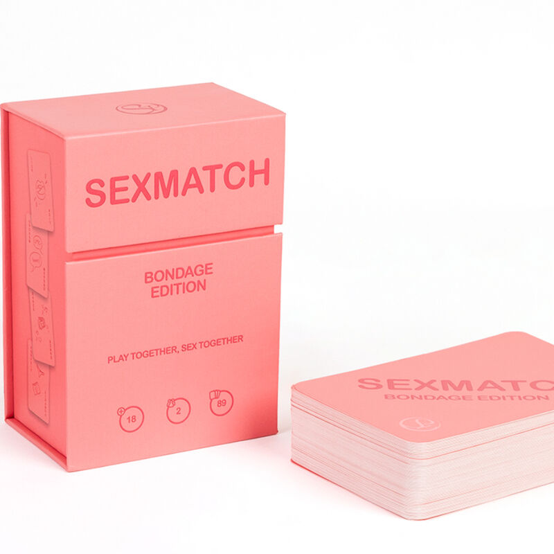 SECRETPLAY Sexmatch Bondage Edition gioco di carte erotico