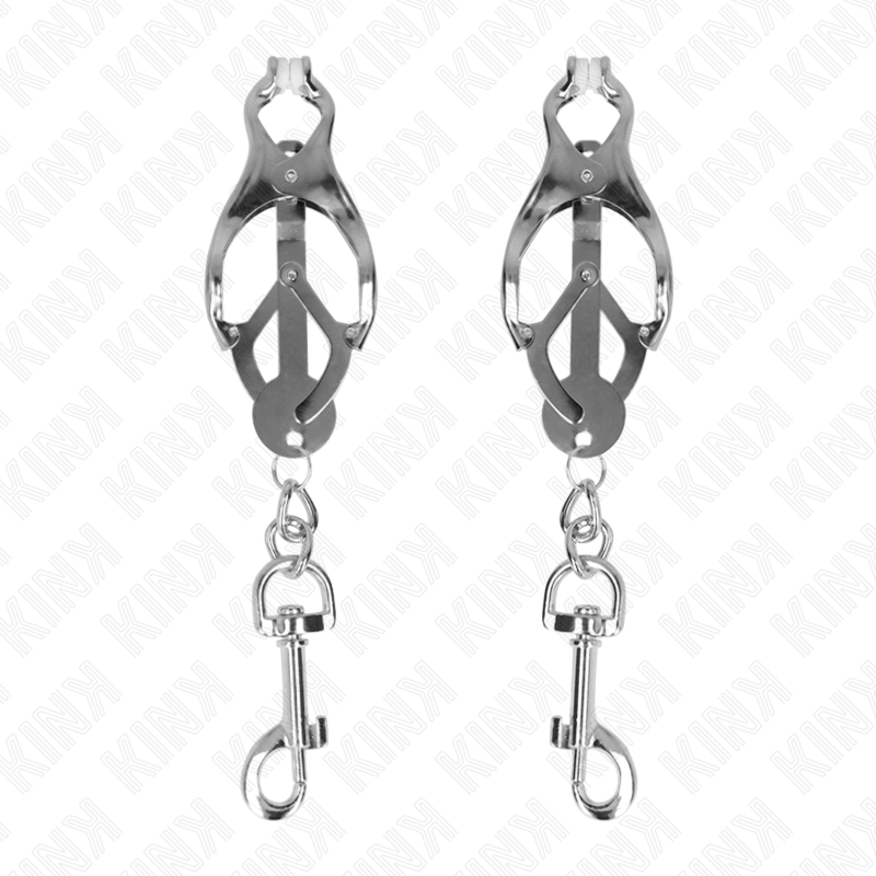 Pinze per capezzoli KINK Japanese Clover con ganci
