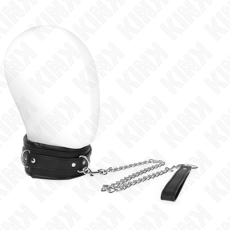 Collare BDSM KINK con guinzaglio, regolabile