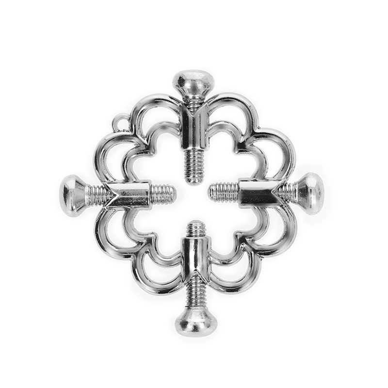 Kink Mollette Metalliche Per Capezzoli A Forma Di Fiore