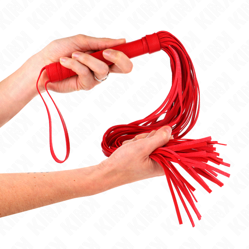 Frustino rosso in PVC KINK, 70 cm