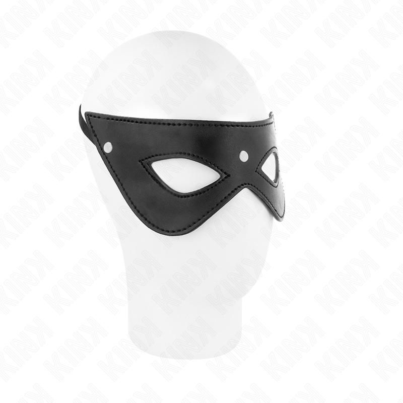 Mascherina per gli occhi KINK con 3 borchie, 24 x 9 cm